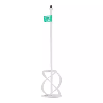 Миксер-насадка (венчик) для строительных растворов Фиолент 140x600 мм хвостовик М14 правосторонняя