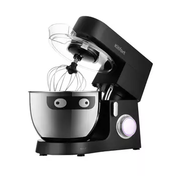 Миксер планетарный Kitfort КТ-3077 1800 Вт 8 л черный