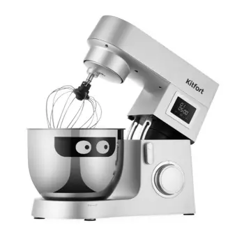 Миксер планетарный Kitfort КТ-3435-2 1800 Вт 7 л серый