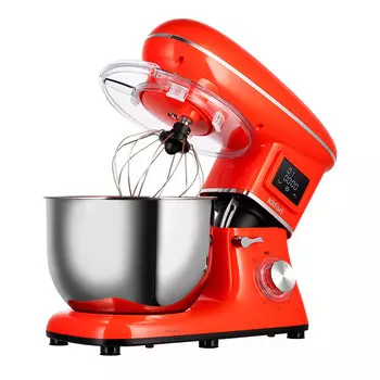 Миксер планетарный Kitfort КТ-3443 1400 Вт 5,8 л красный