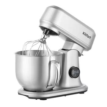 Миксер планетарный Kitfort КТ-3474 1500 Вт 5 л серый