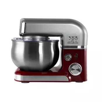 Миксер планетарный Lex LXMX4113 700 Вт 3,5 л серебристый/бордовый