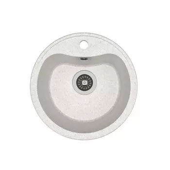 Мойка для кухни Dr.Gans Дора d43,5х20 см врезная искусственный камень серая