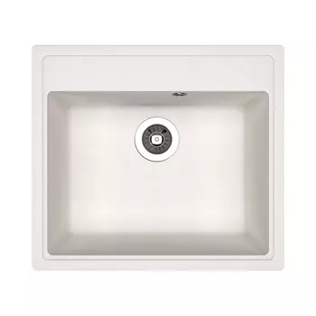 Мойка для кухни Dr.Gans Ника 570 57х51х20 см врезная искусственный камень белая