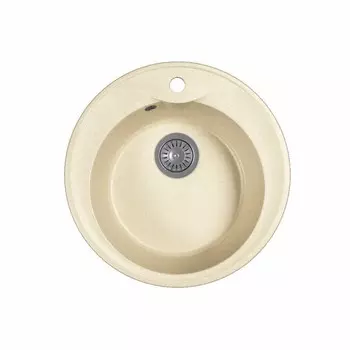 Мойка для кухни Dr.Gans Ротанг 500 d50х18 см врезная искусственный камень латте