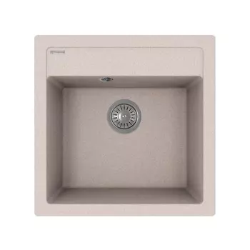 Мойка для кухни Florentina Липси 510 51х51х20 см врезная кварц песочная
