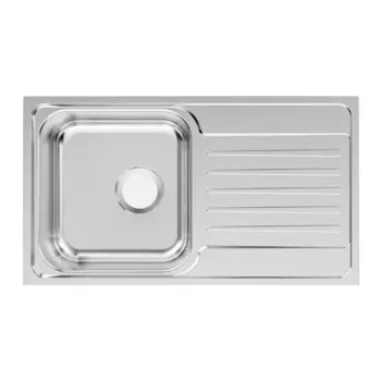 Мойка для кухни Iddis Sound 78х44х18 см врезная с крылом сталь (SND78PDi77)