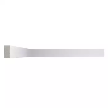 Молдинг из экополимера ударопрочный 20х10х2000 мм под покраску Stenopol С7047 белый