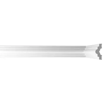Молдинг из экополимера ударопрочный 30х12х2000 мм под покраску Bello Deco XPS M 3 белый