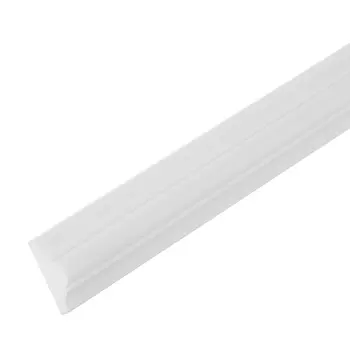 Молдинг из экополимера ударопрочный 40х17х2000 мм Stenopol Standart белый