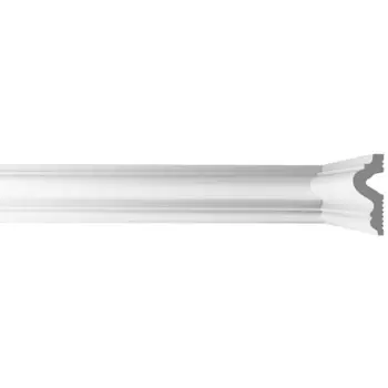 Молдинг из экополимера ударопрочный 45х17х2000 мм под покраску Bello Deco XPS M 10 белый