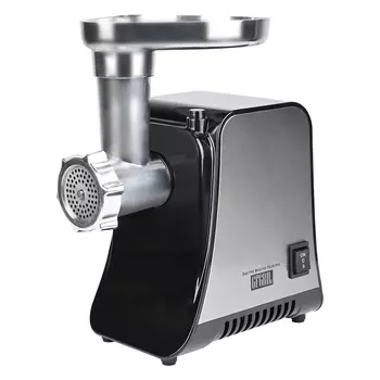 Мясорубка электрическая Gfgril GF-MG20 черная/серебро