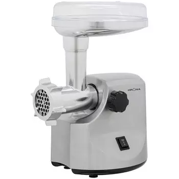 Мясорубка электрическая Krona Wolf Metall 1800W нержавеющая сталь