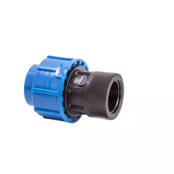 Муфта ПНД Lammin компрессионная переходная 32х1 1/4 ВР(г)