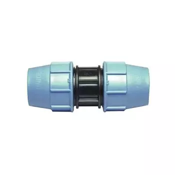 Муфта ПНД Unidelta компрессионная 25х25 мм