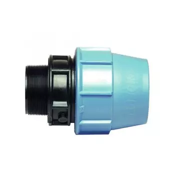 Муфта ПНД Unidelta компрессионная переходная 20х1/2 НР(ш)