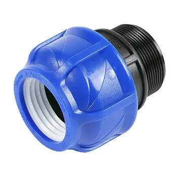 Муфта ПНД Valfex компрессионная переходная 50х2 НР(ш)