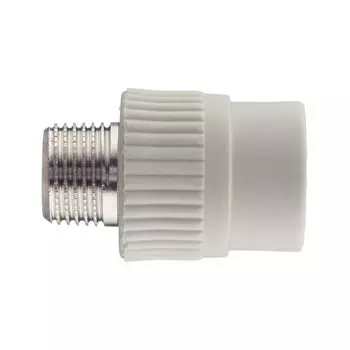 Муфта полипропиленовая FV-Plast 20 мм х 1/2 НР(ш) (215020)