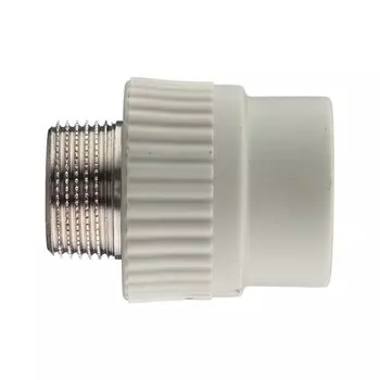 Муфта полипропиленовая FV-Plast 25 мм х 3/4 НР(ш) (215025)