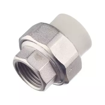 Муфта полипропиленовая FV-Plast разъемная (американка) 20 мм х 1/2 ВР(г) (236020)