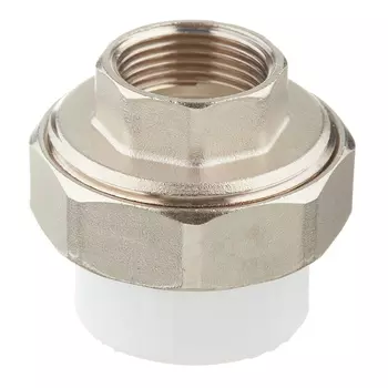 Муфта полипропиленовая Valfex разъемная (американка) 32 мм х 3/4 ВР(г) (10155220П)