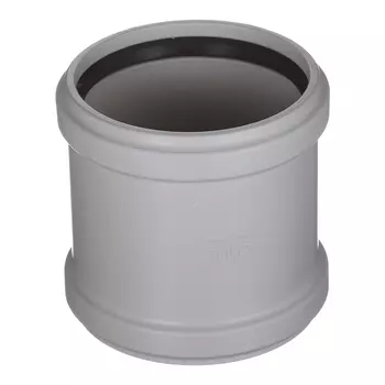 Муфта Pro Aqua Stilte Plus d110 мм пластиковая ремонтная шумопоглощающая для внутренней канализации