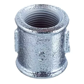 Муфта прямая Gebo Platinum (270-5V) 3/4 ВР(г) х 3/4 ВР(г) чугунная оцинкованная