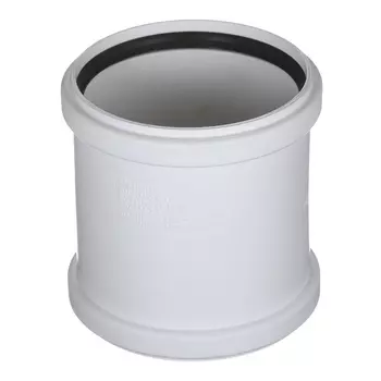 Муфта Rehau Raupiano Plus d110 мм пластиковая шумопоглощающая для внутренней канализации