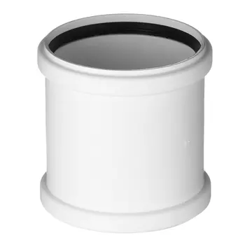 Муфта Rehau Raupiano Plus d110 мм пластиковая шумопоглощающая надвижная для внутренней канализации