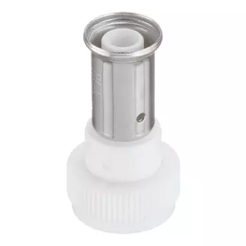 Муфта с накидной гайкой Henco (19PKW-1605) 16(пресс) х 3/4 ВР(г) под евроконус белая PVDF
