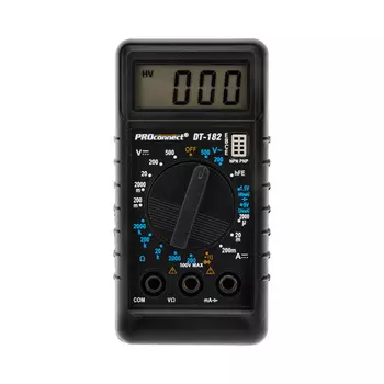 Мультиметр портативный Proconnect М-182 (DT-182) (13-3014)