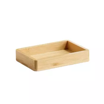 Мыльница для ванной Fora Bamboo настольная бамбук (FOR-BOO036)