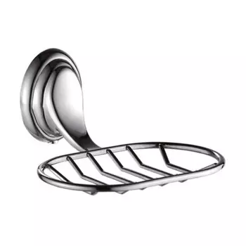 Мыльница для ванной Haiba HB1502-1 с держателем металл хром (539813)