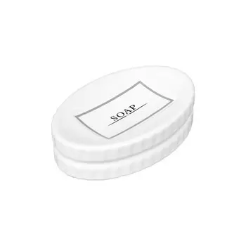 Мыльница для ванной Zenfort Mona настольная керамика белая (106673)