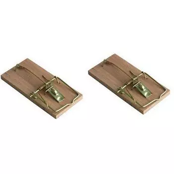 Мышеловка деревянная Bros 83х110х30 мм (2 шт.)