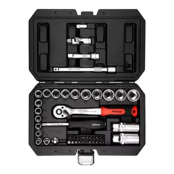 Набор бит и торцевых головок AV Steel (AV-011050) (50 шт.)