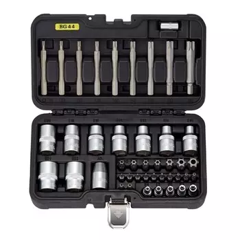 Набор бит и торцевых головок Torx Berger Киль (BG044-1214) (44 шт.)