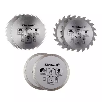 Набор дисков для дисковой пилы TC-CS 860 Kit Einhell 85x10 мм (6 шт.) (4502128)