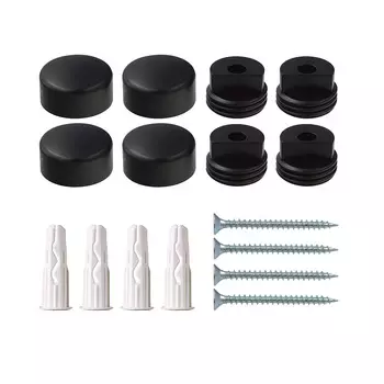 Набор для крепления зеркала черный Hard-Fix