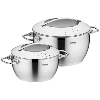 Набор кастрюль Nadoba Maruska 4 предмета нержавеющая сталь (726617)
