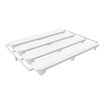 Набор комплектующих для наличника Деконика 70 мм белый