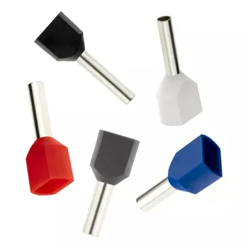 Набор наконечников Duwi НШВИ 0,5-2,5 кв.мм (250 шт.)