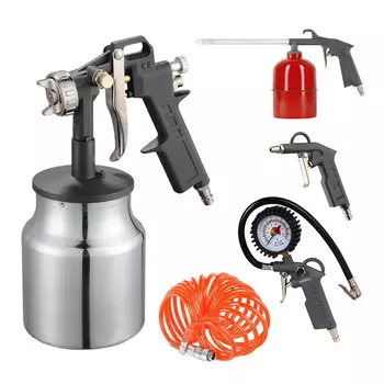 Набор пневмоинструмента окрасочного Patriot KIT 5В для компрессоров 5 предметов (830901055)