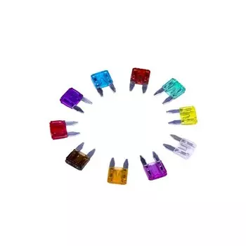 Набор предохранителей автомобильных мини 25 А Rexant (100 шт.)