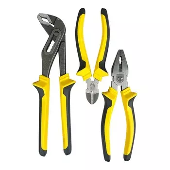 Набор шарнирно-губцевого инструмента для работы с крепежом Berger (BG1295) (3 шт.)