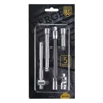 Набор удлинителей Berger 1/4 (BG2092) (5 шт.)
