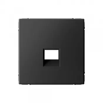 Накладка для компьютерной розетки Systeme Electric ArtGallery базальт (SE GAL001484)