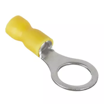 Наконечник кольцевой изолированный КВТ НКИ d10 мм 2,5-6 кв. мм (10 шт.)