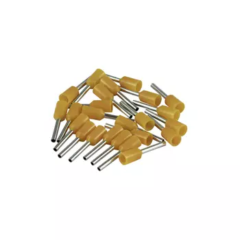 Наконечник штыревой втулочный изолированный Duwi Е0508 8 мм х 0,5 кв.мм (25 шт.)