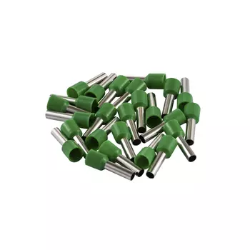 Наконечник штыревой втулочный изолированный Duwi Е6012 12 мм х 6 кв.мм (25 шт.)